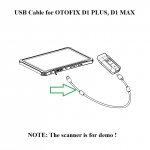 USB Cable for OTOFIX D1 PLUS D1 MAX VCI Software Update